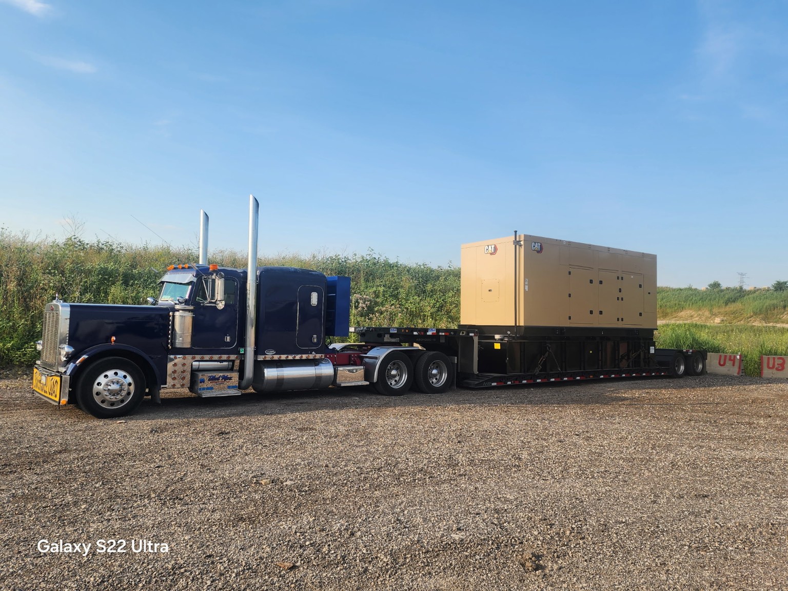 CAT generator transport
