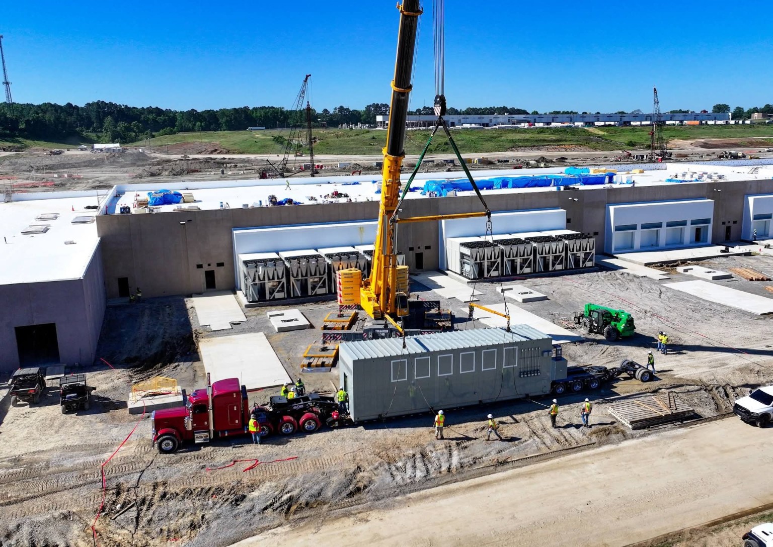 Generator module delivery